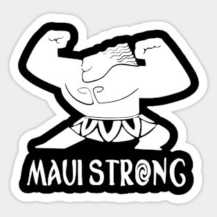 Pray For Maui Hawaii Strong Sticker